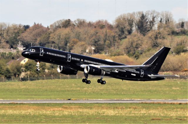 Boeing 757-200 (VQ-BZE) - b757-2k2(wl) vq-bze dep shannon on its delivery flight for azur air 14/4/21.