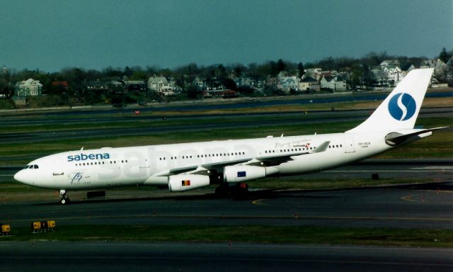 Airbus A340-200 (OO-SCX) - From April 1998