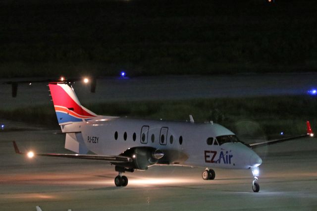 Beechcraft 1900 (PJ-EZY) - Second EZ Air aircraft arrived tonight soon to enter service.