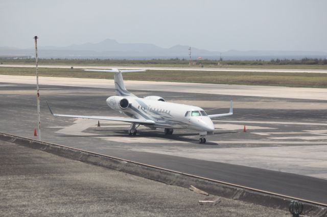 — — - parked @ Curacao intl airport