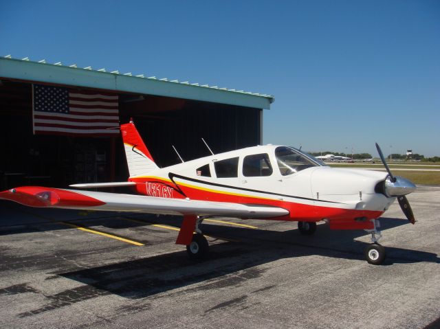 Piper Cherokee Arrow (N316X) - KMLB - Hangar