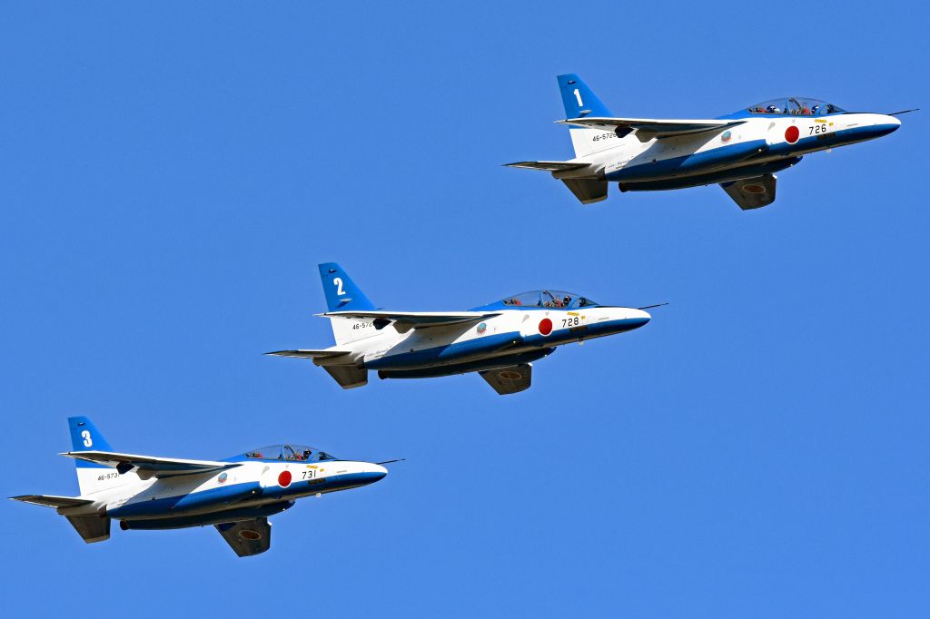 KAWASAKI T-4 (46-5731) - Japan Air Self-Defense Forcebr /Iruma Airbase (RJTJ)airshowbr /Kawasaki T-4 