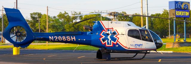 Eurocopter EC-130 (N208SH) - Non Emergency flight. Showing up for the kids for National night out. br /08/01/23