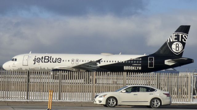 Airbus A320 (N633JB) - Brooklyn Nets!