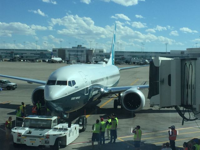 N8704Q — - 9/23/2016 Denver International Airport - Boeing and Southwest performing route proof testing of 737-Max8