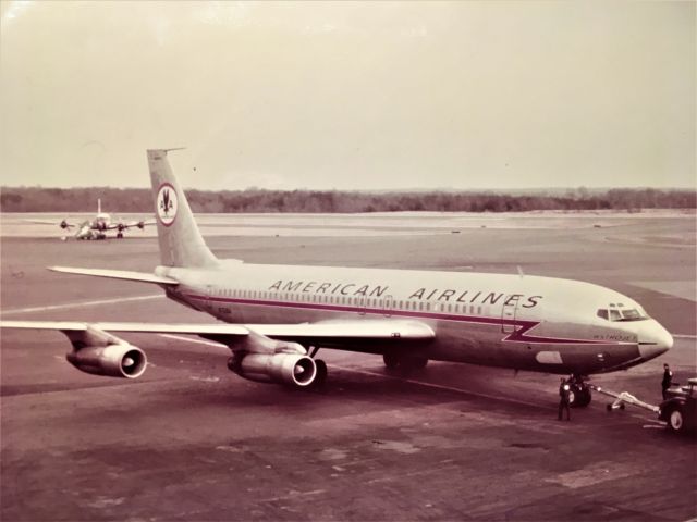 Boeing 707-100 — - Taken from the observation deck at Baltimore Friendship Airport, 1970