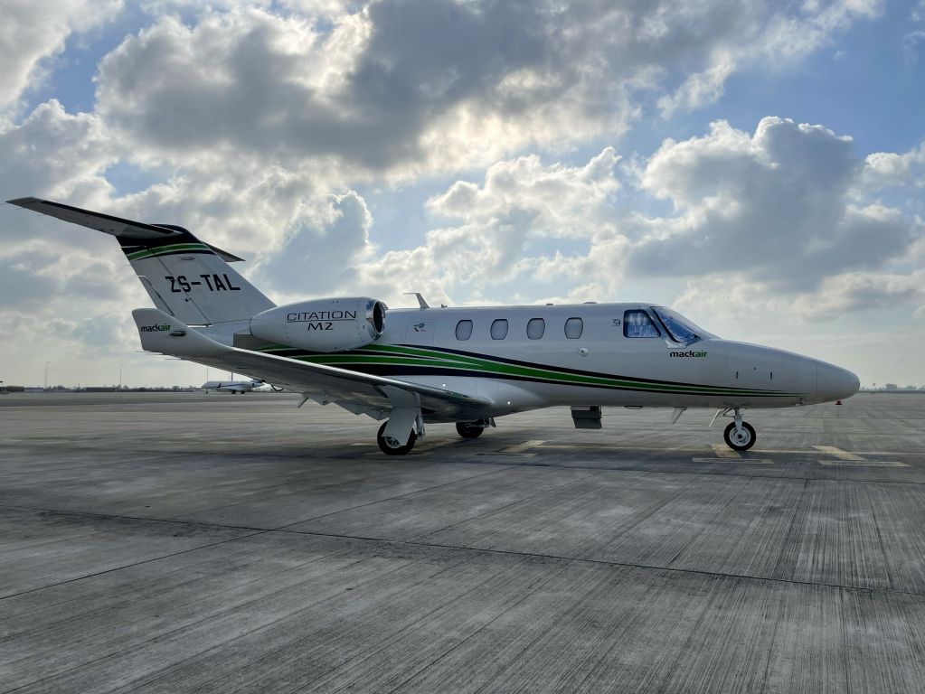 Cessna Citation M2 (ZS-TAL) - Ferry flight South Africa to Switzerland. 14-NOV-2022.