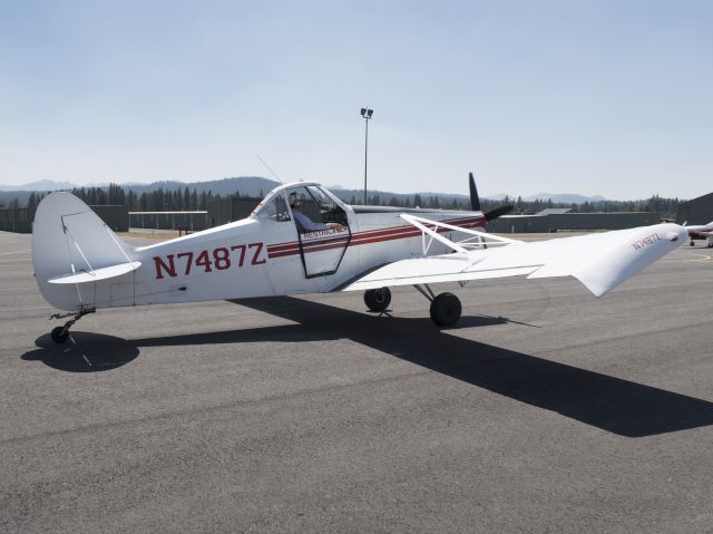 N7487Z — - Busy glider towing. 30 JUL 2016.