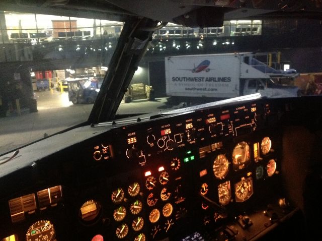 BOEING 737-300 — - On gate A7 May 1, 2015
