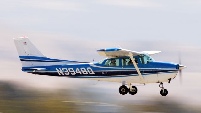 Cessna Skyhawk (N3948Q) - Cessna 172L departs Livermore Municipal Airport, 09 2022