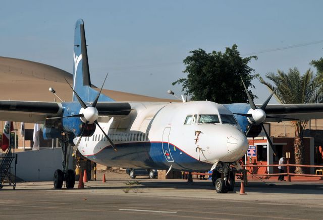 Fokker Maritime Enforcer (OB-1829) - Aerocondor F-27 at Ica, Peru.