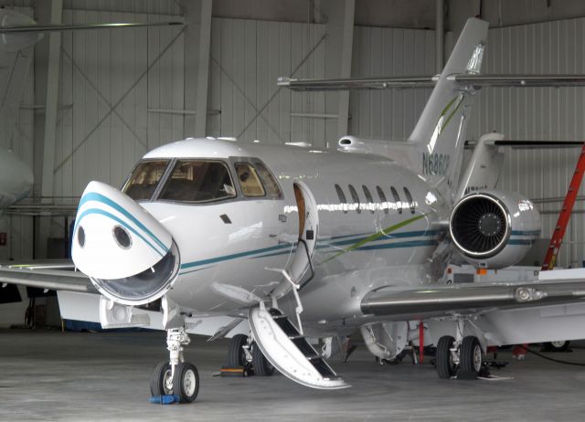 Hawker 800 (N686CP) - No location as per request of aircraft owner.