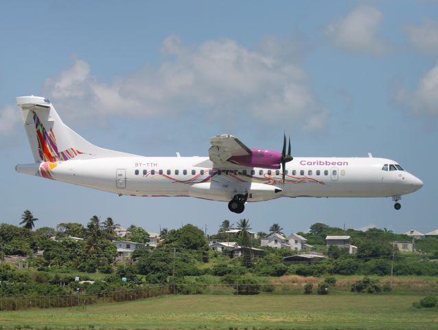 Aerospatiale ATR-72-600 (9Y-TIH)