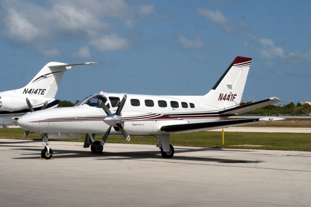 Cessna Conquest 2 (N441F) - Visiting from KSFB on 09-Apr-11.