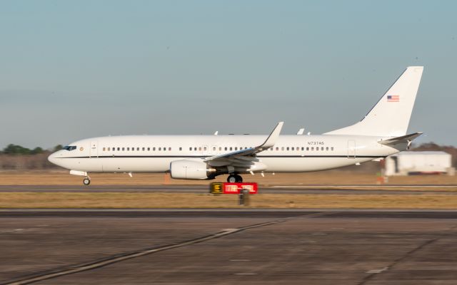 BOEING 737-400 (N737AS) - Justice JPATS departs KEFD on 28 February 2022 for a prison near you.