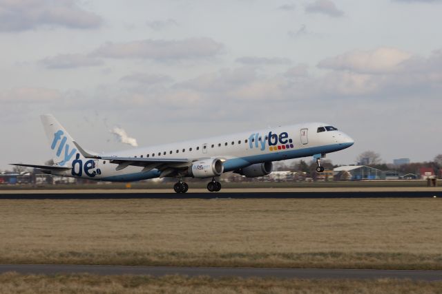 de Havilland Dash 8-400 (G-FBEH) - Embraer ERJ190