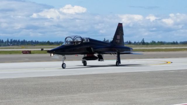 Northrop T-38 Talon — - T-38 TALON ARRIVING AT SEATAC FOR ALASKA AIRLINES AVIATION DAY