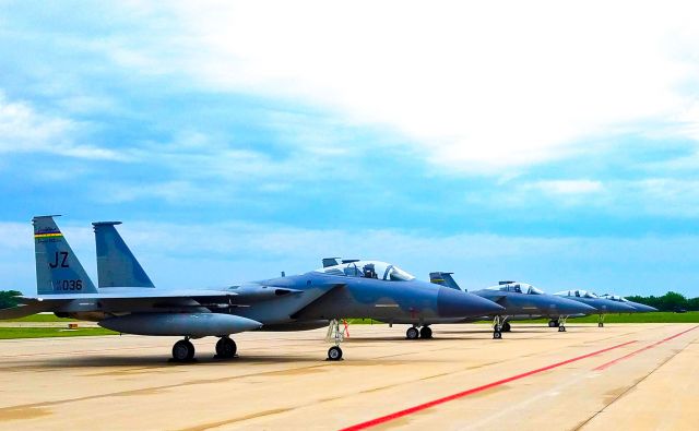 McDonnell Douglas F-15 Eagle (83-0036) - This was sent to me by a friend that works at the airport.