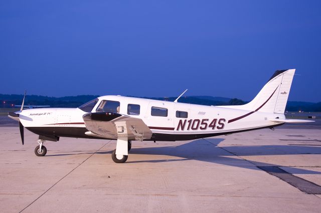 Piper Saratoga (N1054S) - Seen at KFDK on 6/8/2011