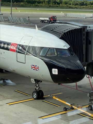 G-EUPJ — - Anyone remember this livery. Spotted on. BA flight from Geneva to Heathrow.