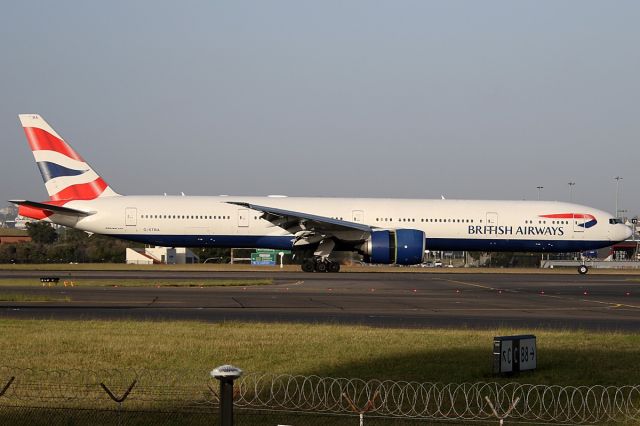 BOEING 777-300ER (G-STBA) - on 3 December 2018