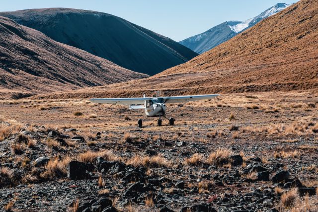 EAGLE AVIATION EA-100 (ZK-CCL) - Back country strip, South Island, NZ.