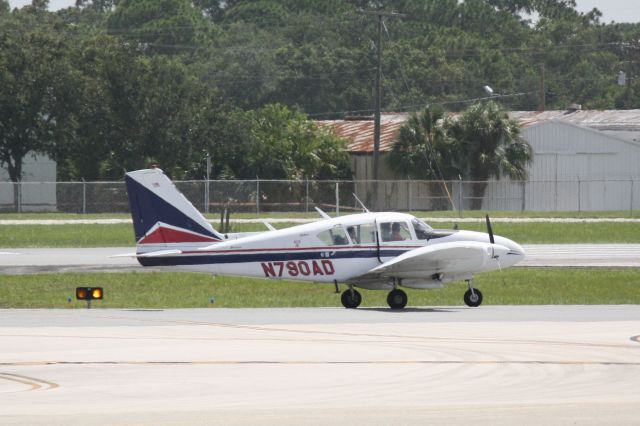 Piper Aztec (N790AD) - N790AD taxis for departure at Sarasota-Bradenton International Airport