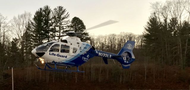 Eurocopter EC-635 (N135LX) - Carilion Clinic Life-Guard 12 departing Princeton Community Hospital. br /br /Stan Wikle 