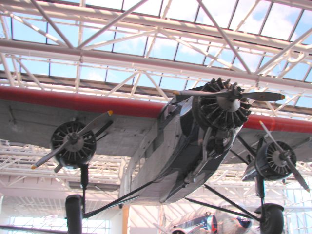 N9683 — - American Airlines Ford Tri-motor on display at the National Air and Space Museum in Washington DC (2/16/09)