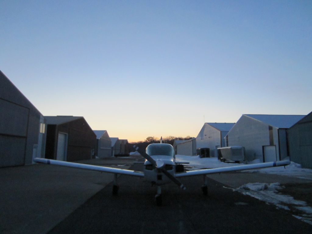 Beechcraft Sundowner (N839KT) - Pre-dawn launch for a Pilots n Paws run to KDPA.