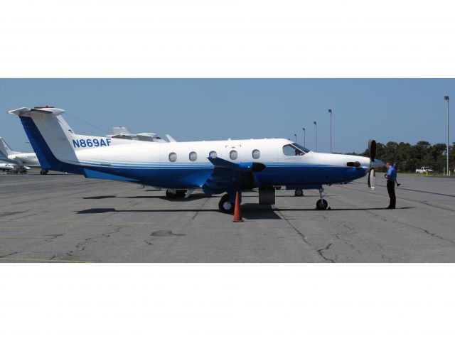 Pilatus PC-12 (N869AF)