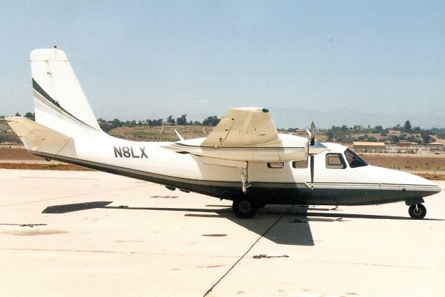 Aero Commander 500 (N8LX) - Seen here in Jun-02.