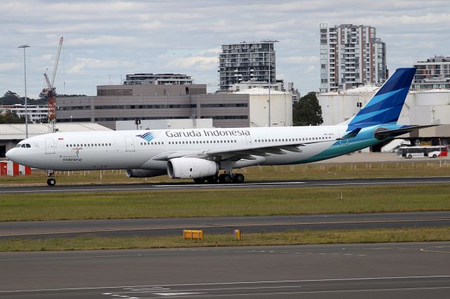 Airbus A330-300 (PK-GPV) - on 26 November 2018