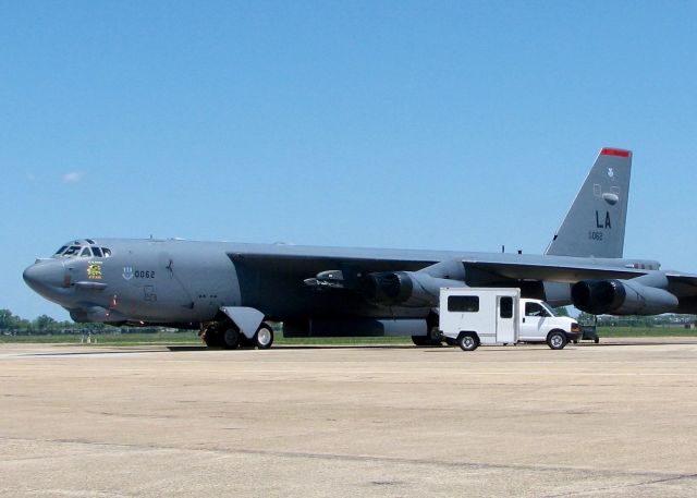 Boeing B-52 Stratofortress (60-0062) - At Barksdale Air Force Base. 