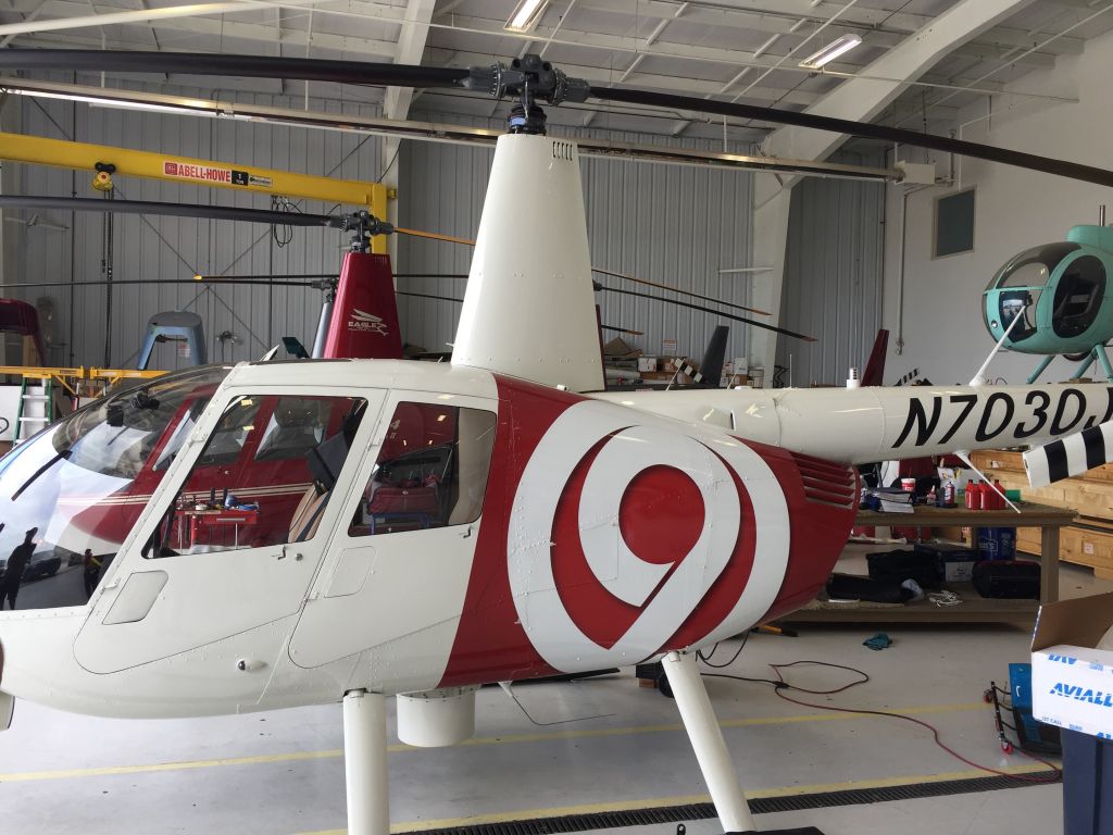 Robinson R-44 (N7030J) - KMBC's NewsChopper9