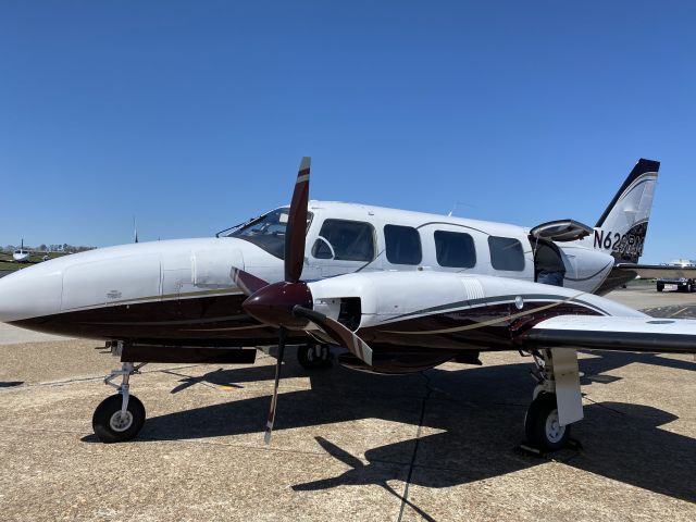 Piper Navajo (N629RM) - April 2021. Before heading back to C81.