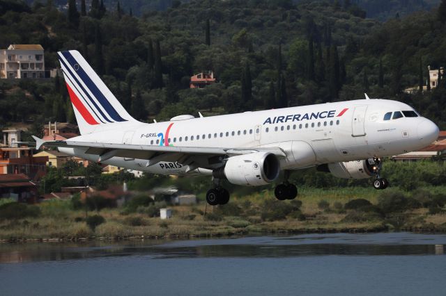 Airbus A319 (F-GRXL) - Photo taken on July 11, 2021.