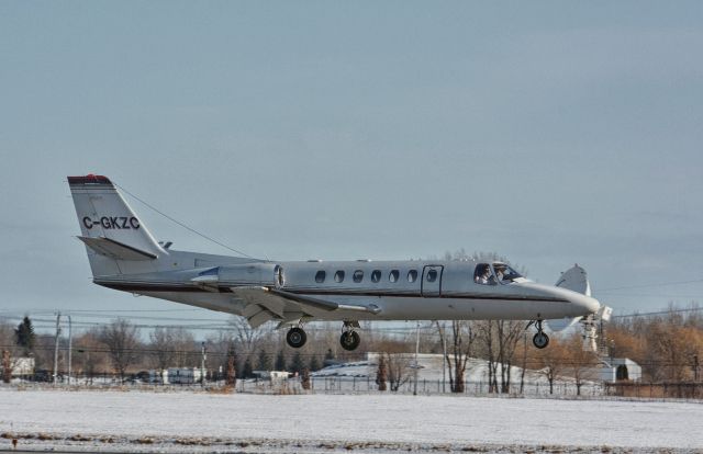 Cessna Citation V (C-GKZC) - Visiting CYHU on Feb. 5, 2020