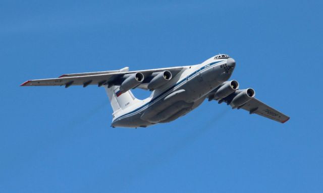 Ilyushin Il-76 (RF-78809) - Part of flypast on Victory Day, May 9, 2018, Moscow - Il-76MD (NATO reporting name Candid)