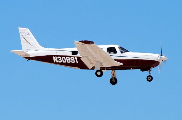 Piper Saratoga/Lance (N30891) - N30891 2004 Piper PA-32R-301T C/N: 3257363  North Las Vegas Airport (IATA: VGT, ICAO: KVGT, FAA LID: VGT) 8-31-2010 Photo: TDelCoro