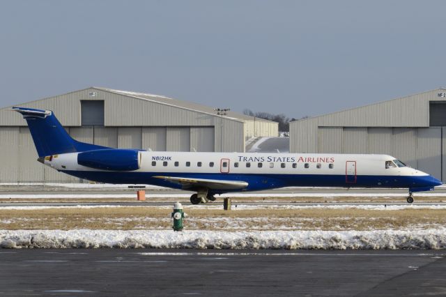 Embraer ERJ-145 (N812HK) - Trans States Airlines ERJ-145 1/29/14