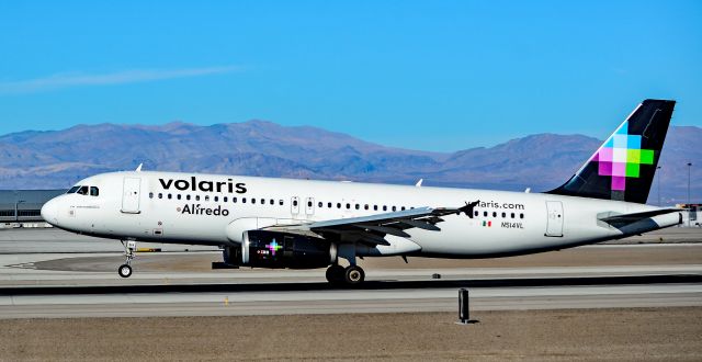 Airbus A320 (N514VL) - N514VL Volaris Airbus A320-233 s/n 5337 "Alfredo" (Capt. Ulises Ramírez Rico) - Las Vegas - McCarran International (LAS / KLAS)br /USA - Nevada, January 7, 2018br /Photo: Tomás Del Coro