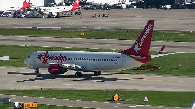 Boeing 737-700 (TC-TJR) - LSD.26 Jun 2019.