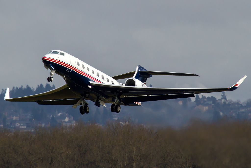 Gulfstream Aerospace Gulfstream G650 (N108DB) - TWY128 