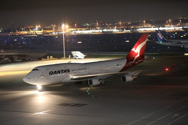 Boeing 747-400 (VH-OEG) - 19 March 2017:SYD-HND.