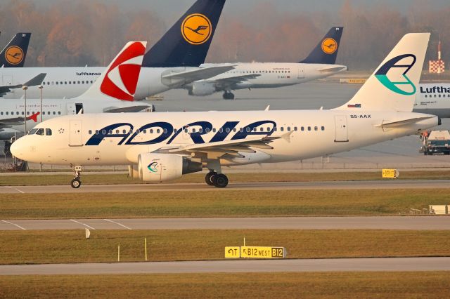 Airbus A319 (S5-AAX)