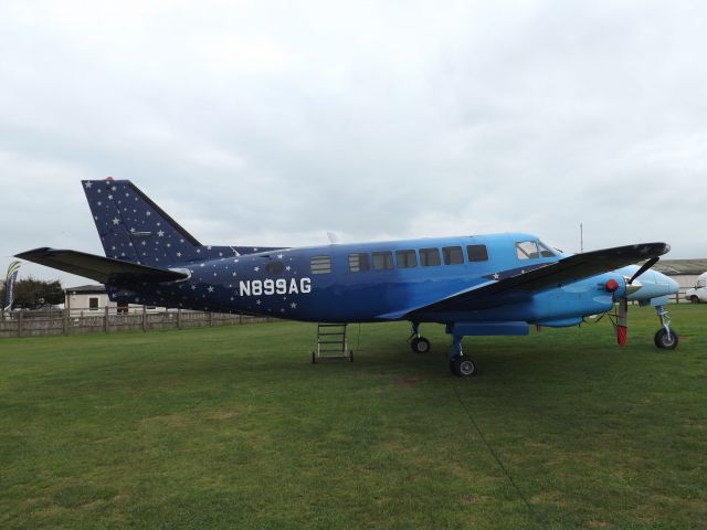 Beechcraft Airliner (N899AG) - Just airrived Dunkeswell Airport.