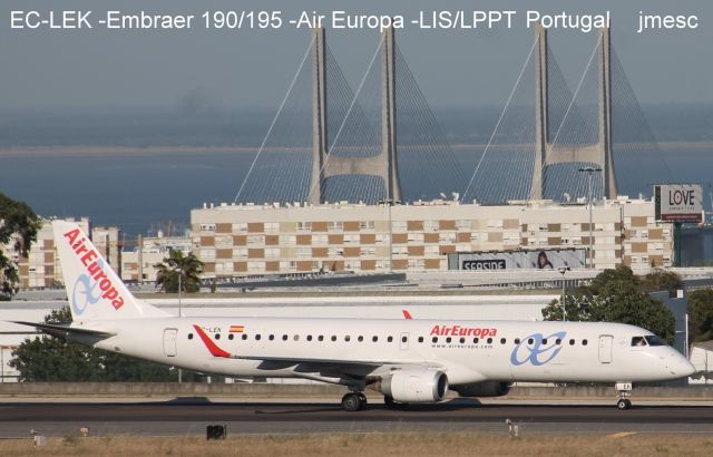 Embraer ERJ-190 (EC-LEK)