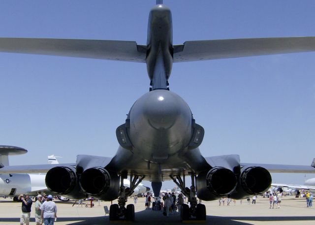 Rockwell Lancer (85-0059) - At Barksdale Air Force Base.