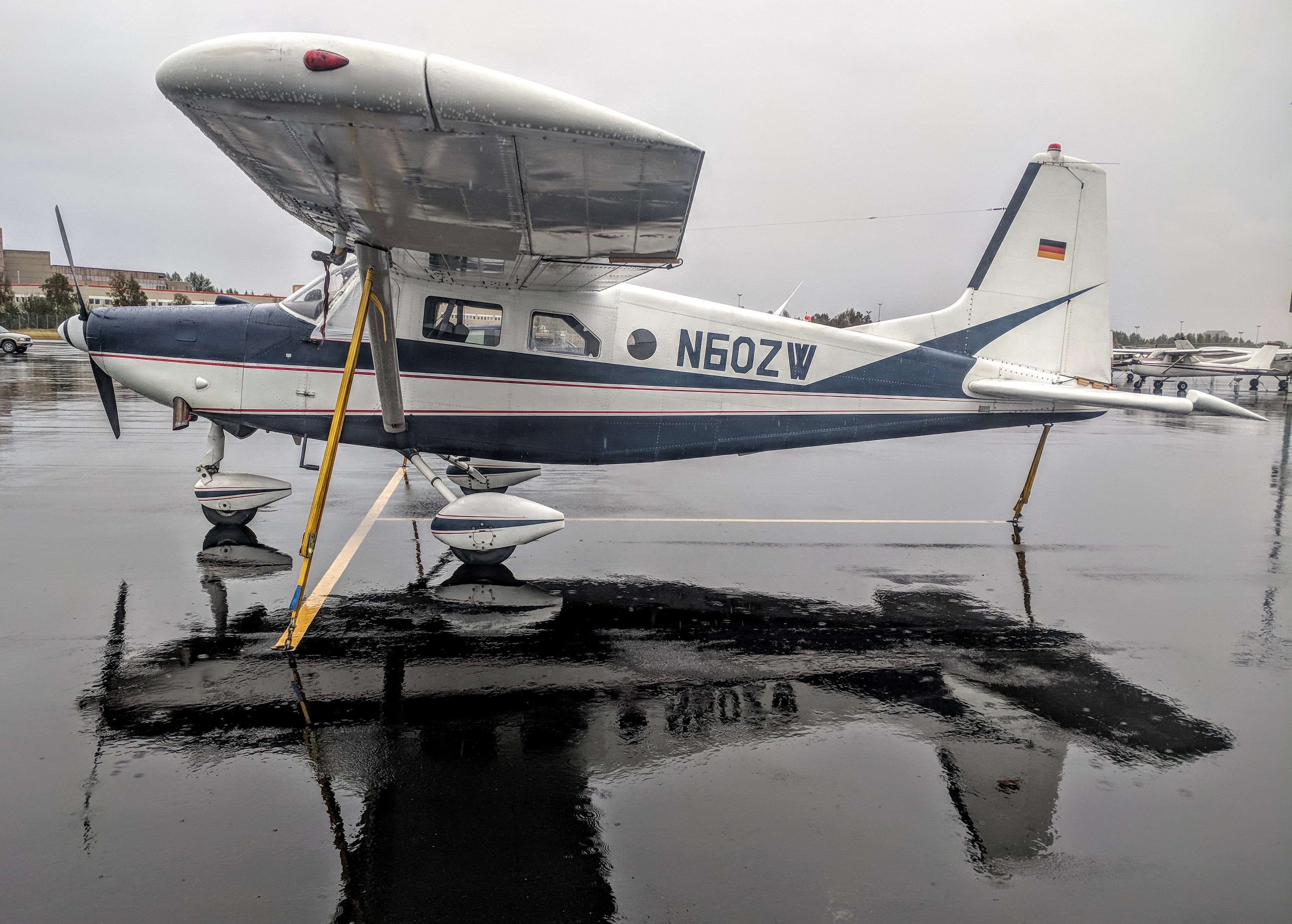 N60ZW — - Merrill Field tie-down yard, Anchorage, AK